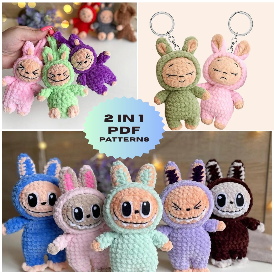 Labubu Crochet Pattern